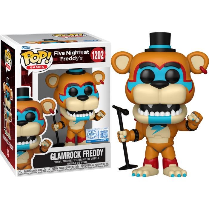 395881-0-0000-figoura-funko-pop-five-nights-at-freddys-glamrock-freddy-1202-exclusive Επιτραπέζια, παιχνίδια στρατηγικής, παιχνίδια με κάρτες, magic the gathering, MTG, pokemon, yugioh!, σκάκι, σκακιστικά βιβλία, σκακιστικά κομμάτια και πιόνια, Funko Pop!, Action Figures, Puzzles, Dungeons & Dragons, miniatures, dice, ζάρια, δώρα