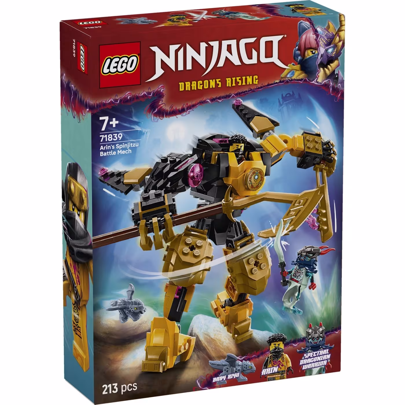 ninjago-arins-spinjitzu-battle-mech Επιτραπέζια, παιχνίδια στρατηγικής, παιχνίδια με κάρτες, magic the gathering, MTG, pokemon, yugioh!, σκάκι, σκακιστικά βιβλία, σκακιστικά κομμάτια και πιόνια, Funko Pop!, Action Figures, Puzzles, Dungeons & Dragons, miniatures, dice, ζάρια, δώρα